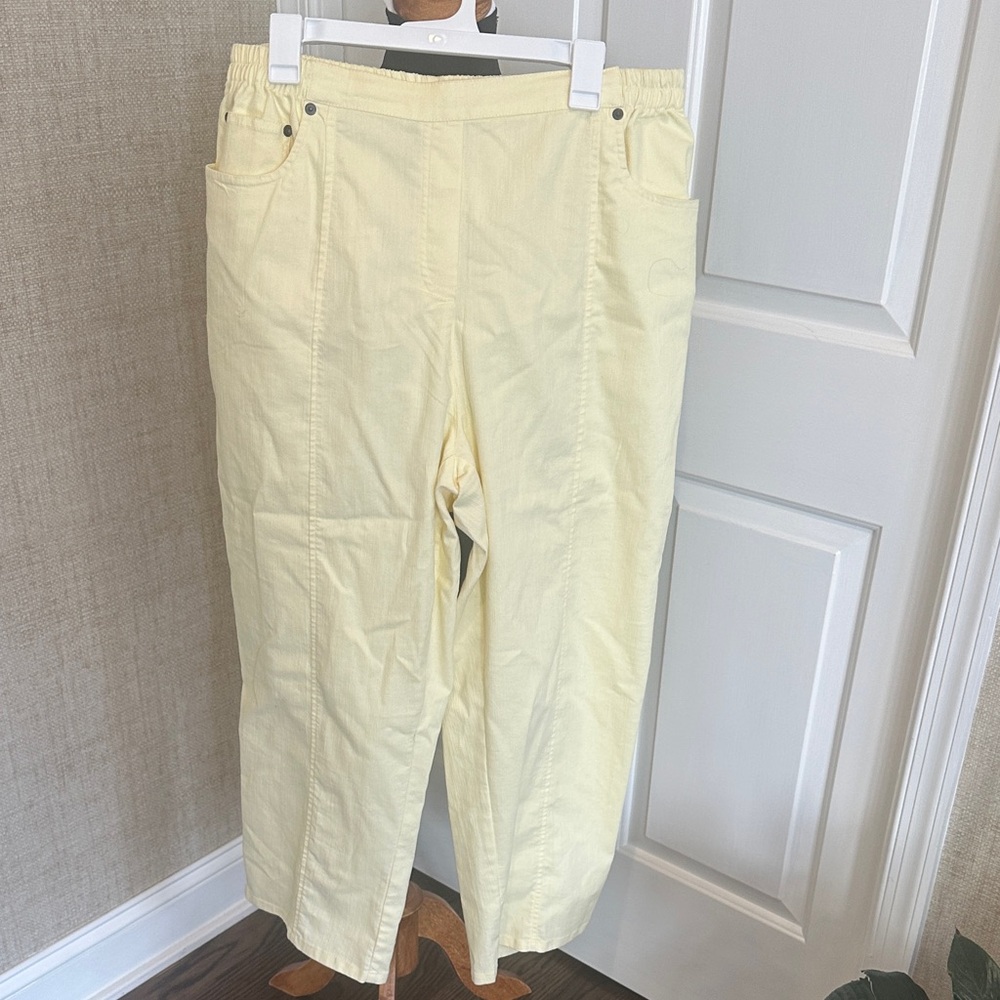 Woman’s Yellow Pants